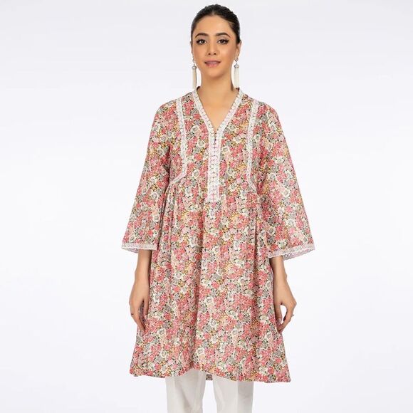 KAYSERIA PAKISTANI AUTHENTIC DESIGNER DRESS 1 PIECE - Picture 8 of 12